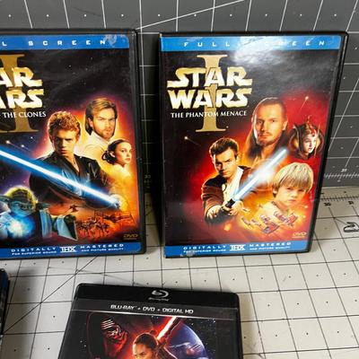 Star Wars DVD's 
