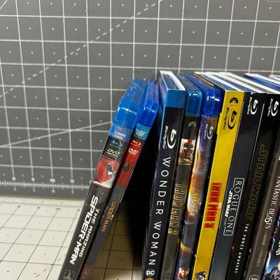 Stack of Blu-ray DVD's