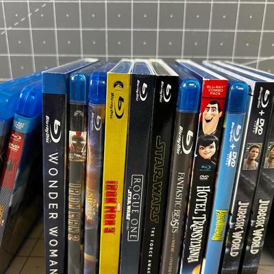 Stack of Blu-ray DVD's