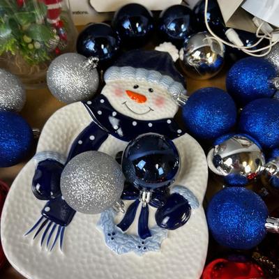 Christmas Tray: Bells, Ornaments, Tree Topper