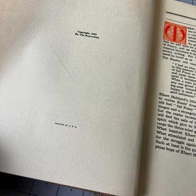 Elbert Hubbard's Scrap Book BOUND!