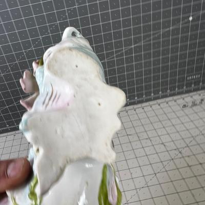 Voluptuous Maiden Art Nouveau Planter Floral 