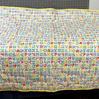 Alphabet Quilt 