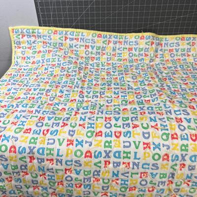 Alphabet Quilt 