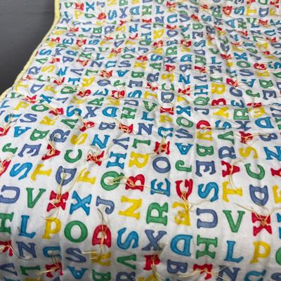 Alphabet Quilt 