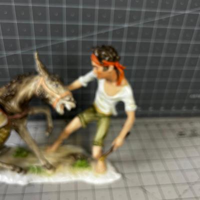 ALKA KUNST Bavaria Boy with Donkey 