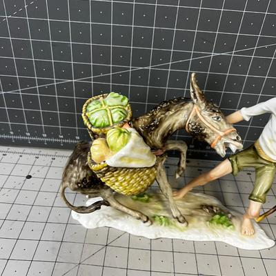 ALKA KUNST Bavaria Boy with Donkey 