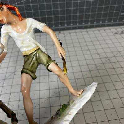 ALKA KUNST Bavaria Boy with Donkey 