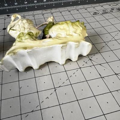 Art Nouveau Small Planters (2) Green 