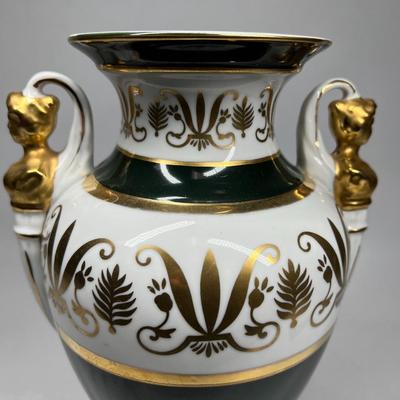 Porcelain Andrea by Sadek Vase #6492 12.5