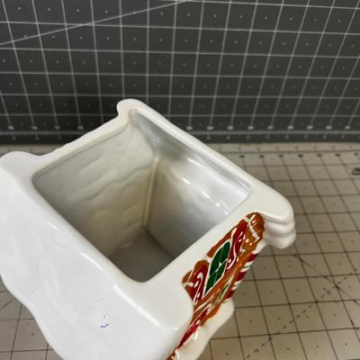 Little Christmas Cookie Jar House 