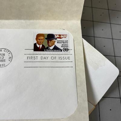 Sperry Corporation First Day of Issue Stamps 1985