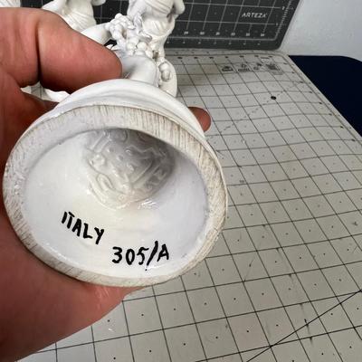 WHITE  (4) Italian Porcelain Cherub Statues 