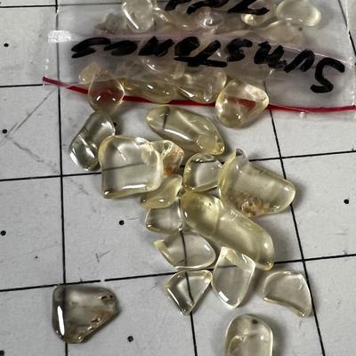 Baggie of Polished Sunstones 