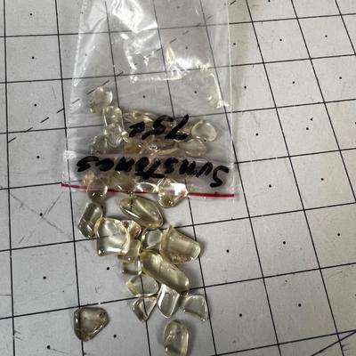 Baggie of Polished Sunstones 