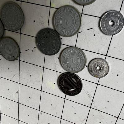 Sales Tax and a few Bus TOKENS UTAH 