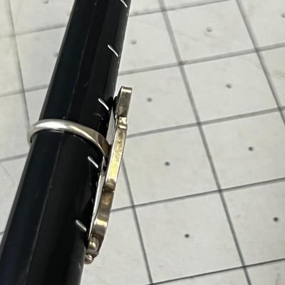 Thunderbird Ring: Turquoise, Coral and Onyx