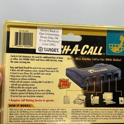 New Retro Plug & Play Easy Catch A Call Never Miss a Call or Fax Internet Adapter