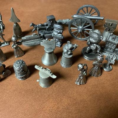 PEWTER FIGURE LOT