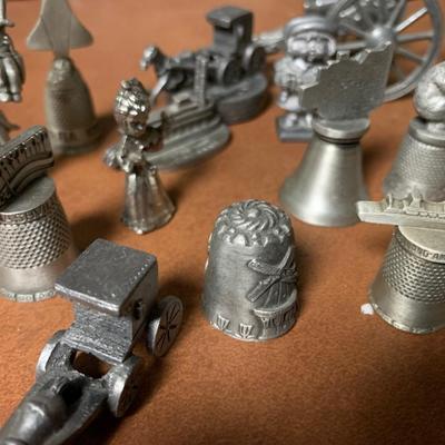 PEWTER FIGURE LOT