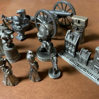 PEWTER FIGURE LOT