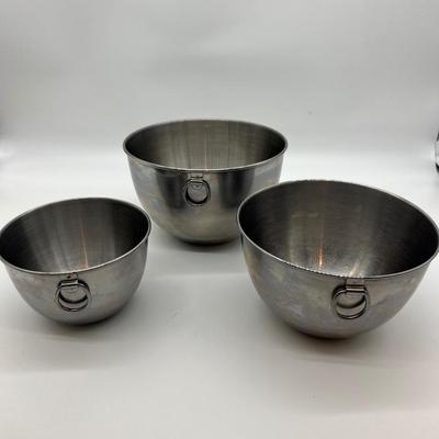 REVERF WARE KOREA Set Of 6  Stainless Still Bowls
