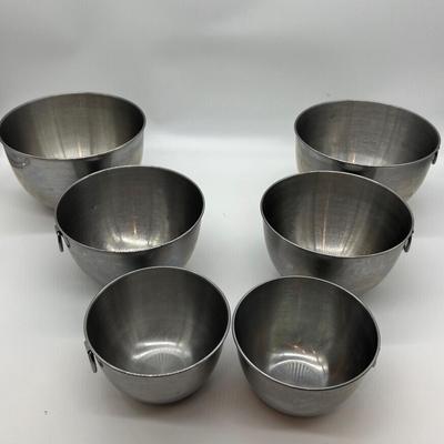 REVERF WARE KOREA Set Of 6  Stainless Still Bowls