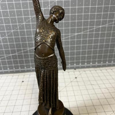 D H CHIPARUS Art Deco Sculpture 