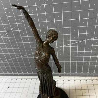 D H CHIPARUS Art Deco Sculpture 