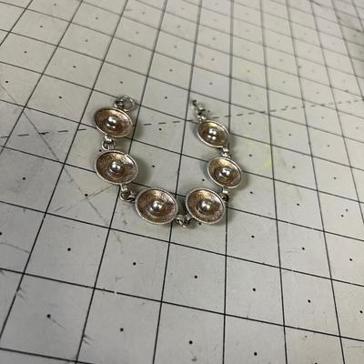 Sterling Silver Sombrero Bracelet 