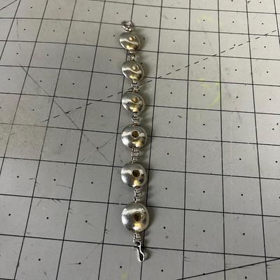 Sterling Silver Sombrero Bracelet 