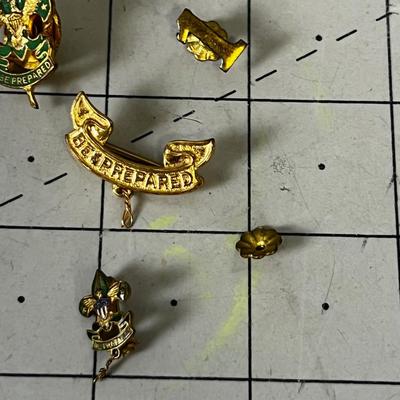 Lot of Girl Scout Pins, Vintage 