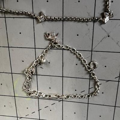 Western Themed Charm Bracelets 