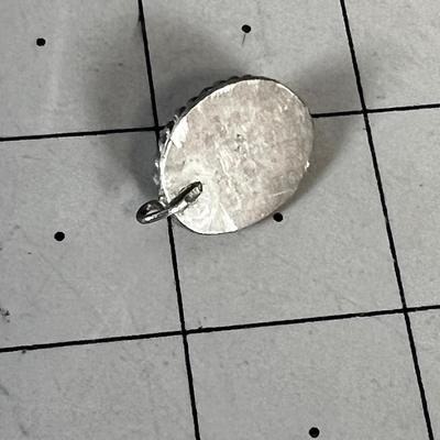 Turquoise Pendant 5/8" 