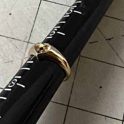 14K Gold Filled Heart Ring