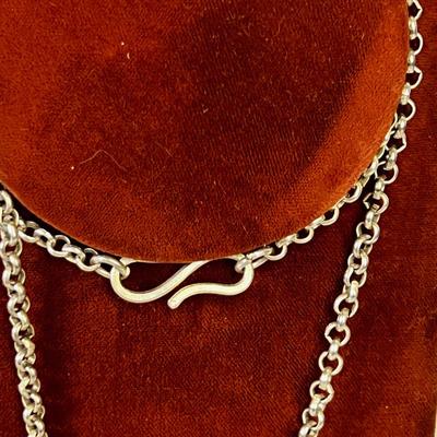 Silver Heart and Chain