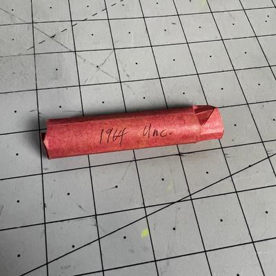 1964 D Uncirculated  Roll of Pennies 