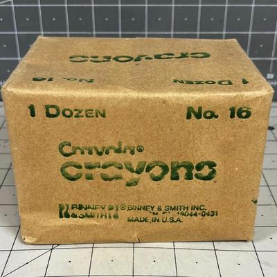 One dozen boxes of No. 16 Crayons 