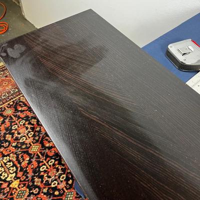 5 Foot Dark Walnut Shelf 