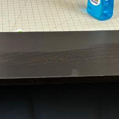 5 Foot Dark Walnut Shelf 