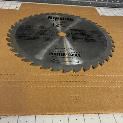 12" Carbide Tip Saw Blade 1" Arbor 