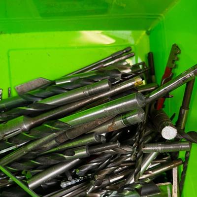 Tub Full of Drill Bits