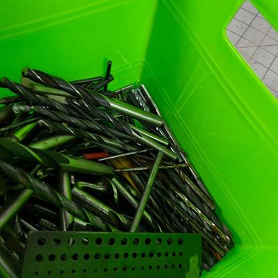 Tub Full of Drill Bits