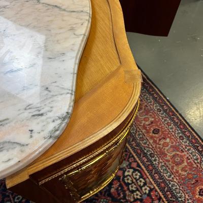 Credenza;  Painted Sheridan Style Bombay, Entry Cupboard. 