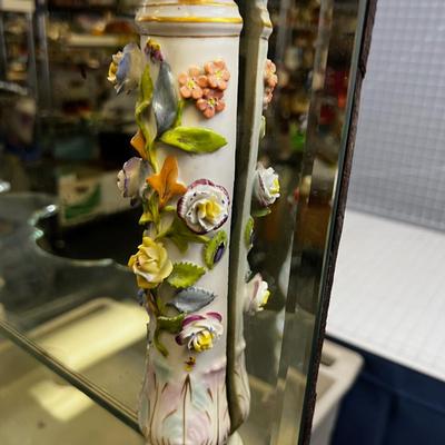 Dresden Mirrored Glass Shelf. 