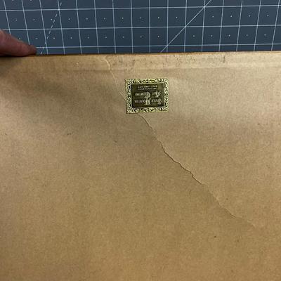 Not Signed Water Color Snow Mountain