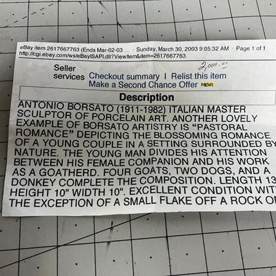 Borasato, "Pastoral Romance" 