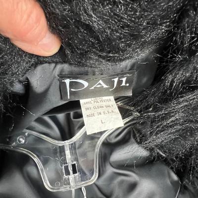 PAJI Women Faux Fur Black