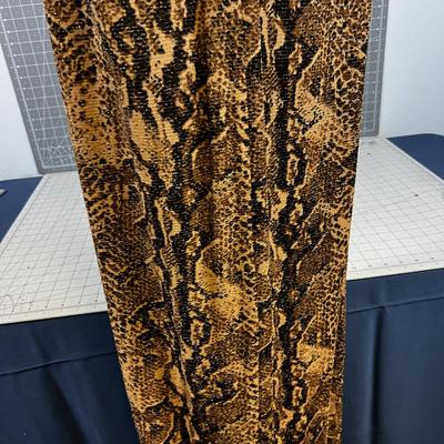 Dress Scarlett Snake Print Belted Dress