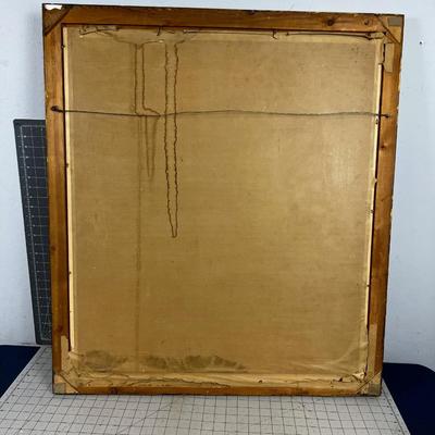 Oil on Board  2 Men on a walk